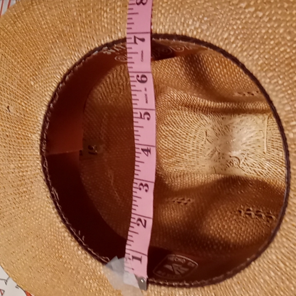 Vintage,Cowboy/Cowgirl Hat from Mexico with Unique Feather Headband - Picture 7 of 11